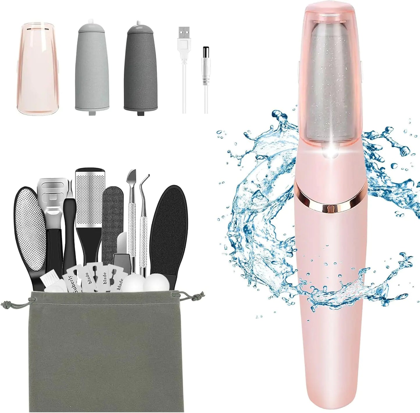 Ultimate Foot Care Set: Callus Remover & Manicure Magic