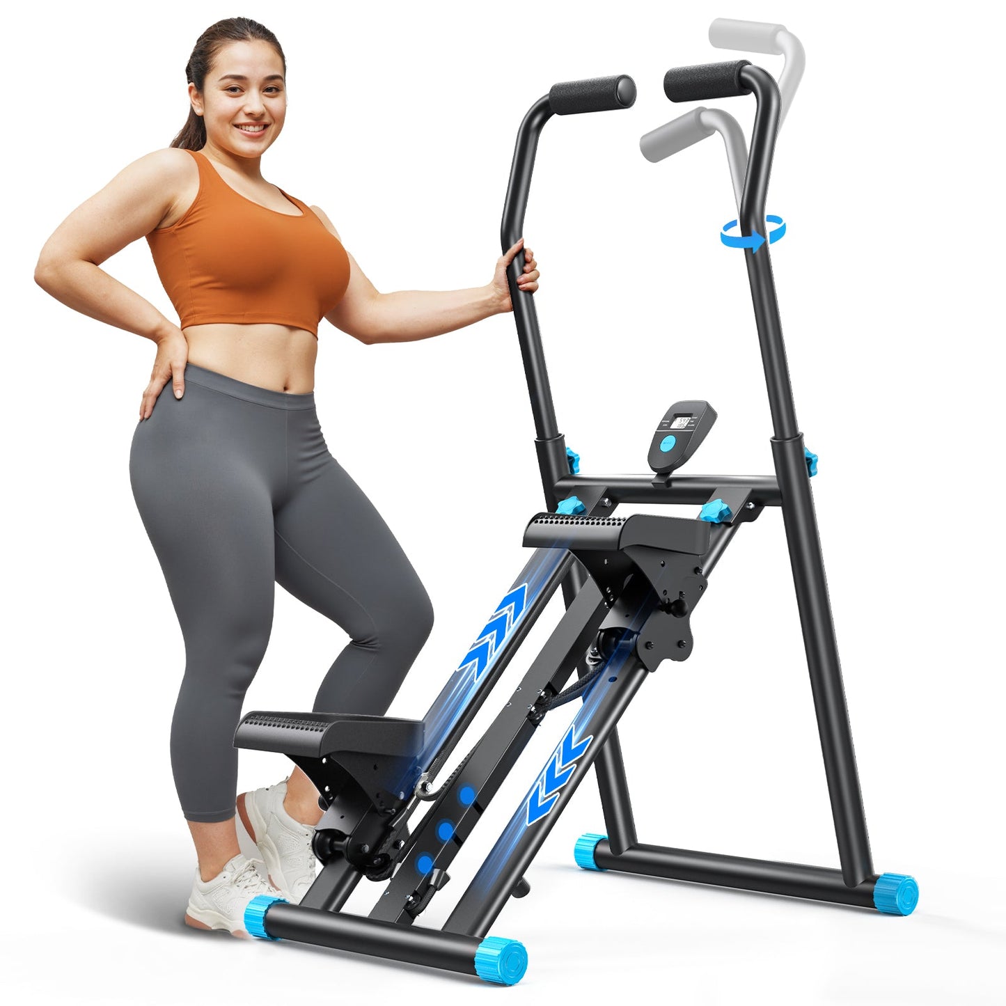 Compact Vertical Fitness Climber