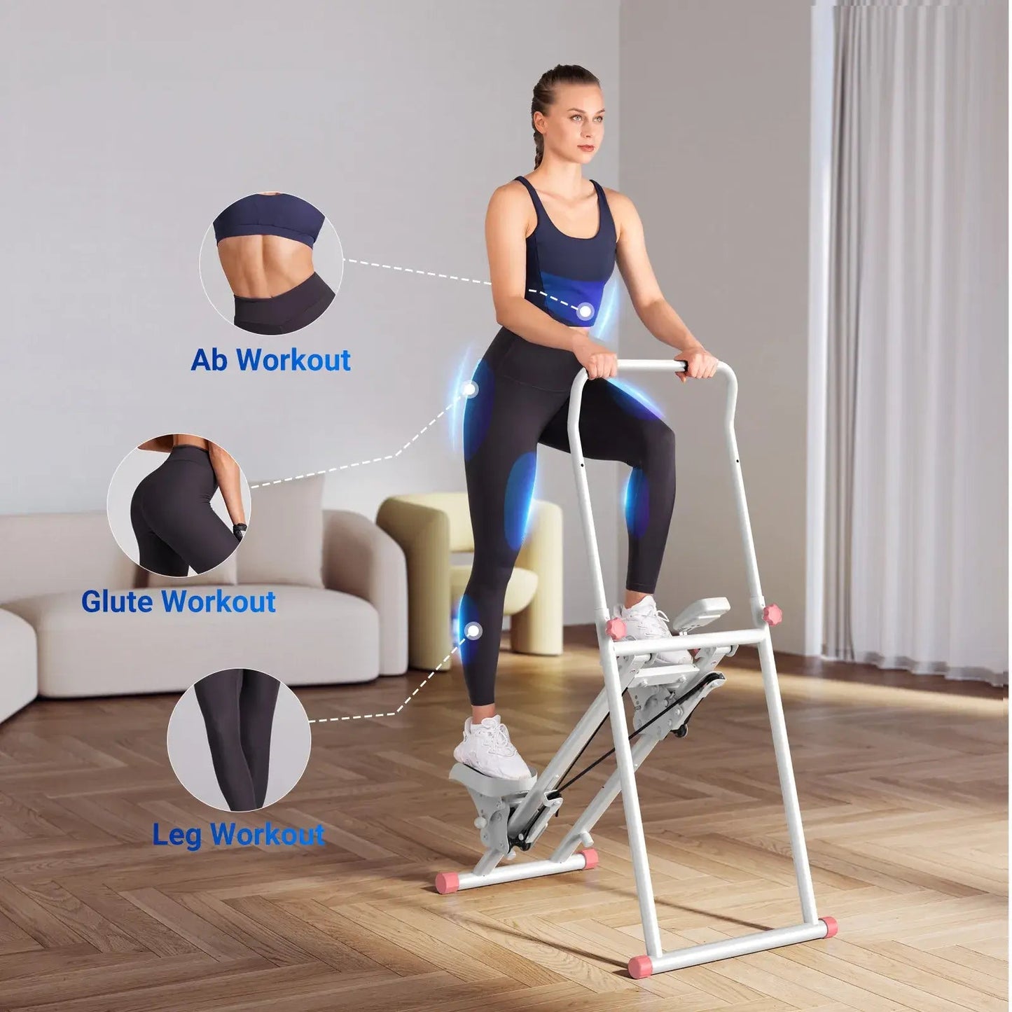 Compact Vertical Fitness Climber