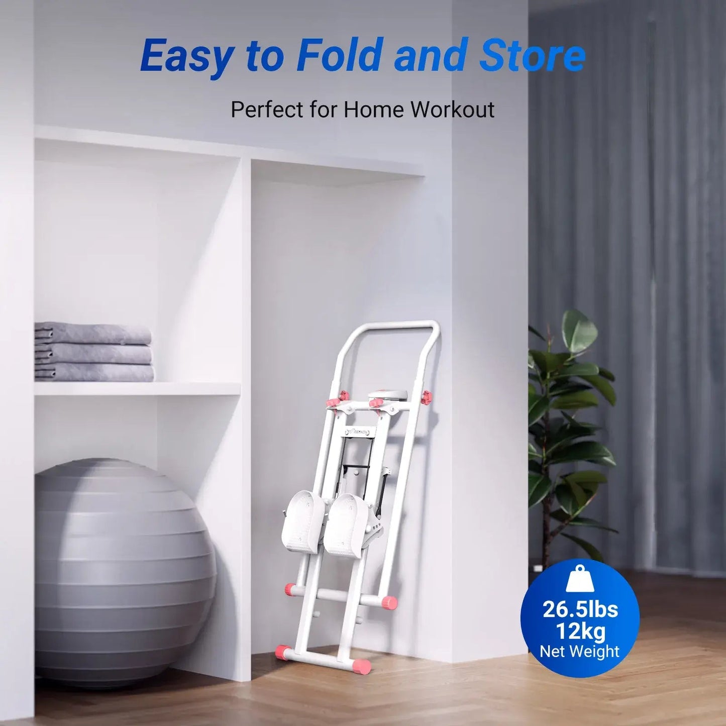 Compact Vertical Fitness Climber