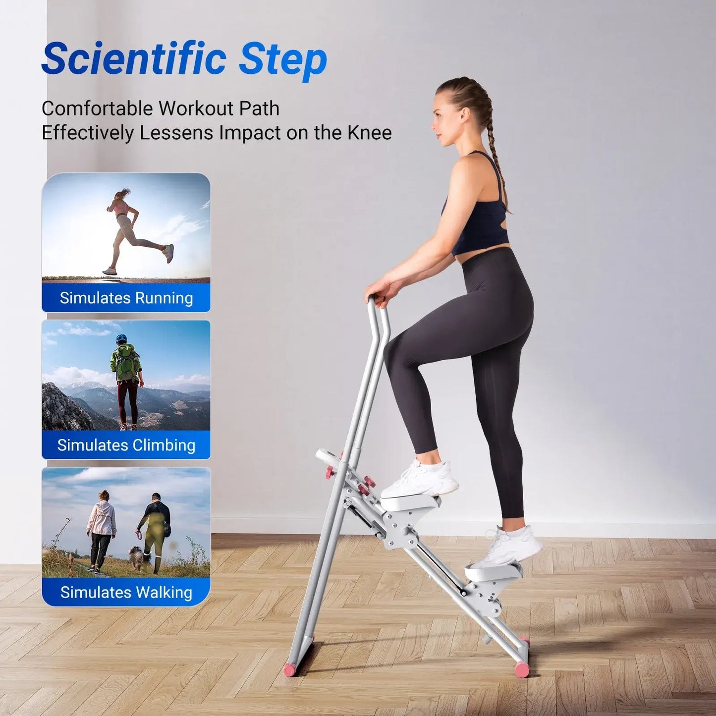 Compact Vertical Fitness Climber