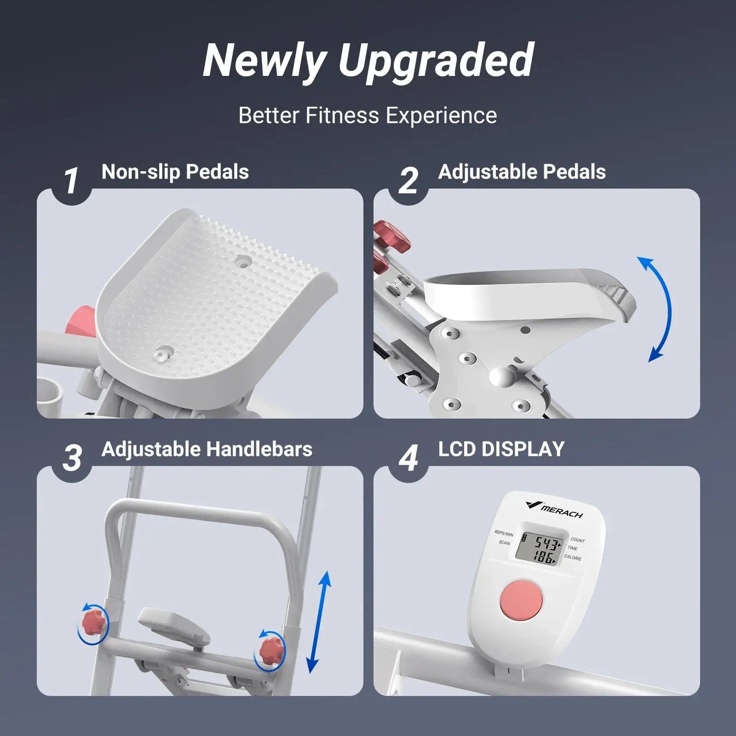 Compact Vertical Fitness Climber