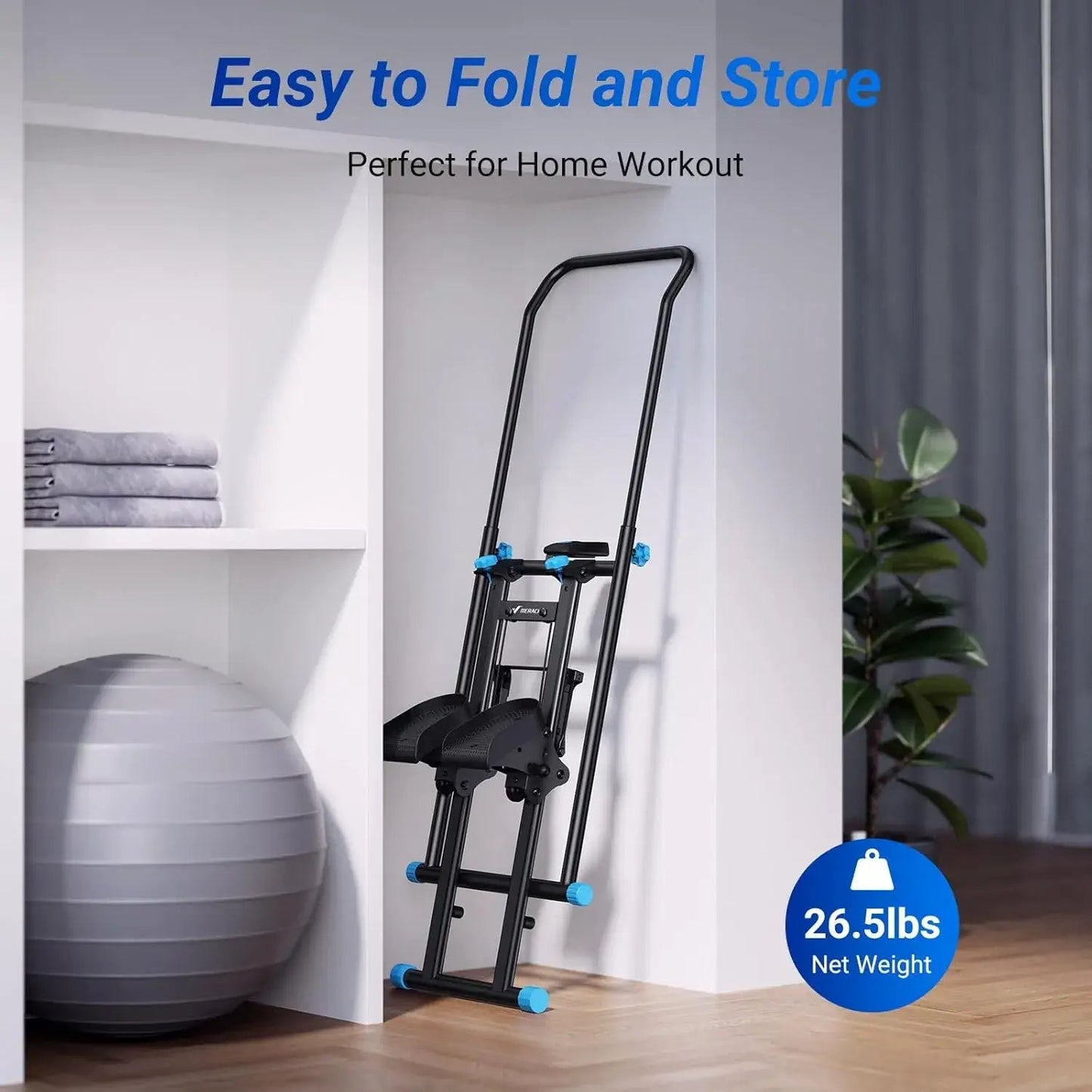Compact Vertical Fitness Climber