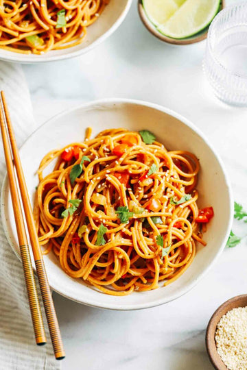Almond Butter Curry Noodles (S)