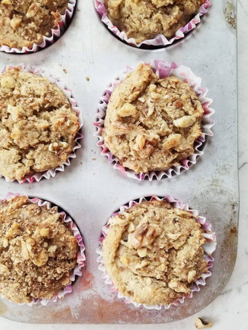 Banana Almond Pulp Muffins (M)