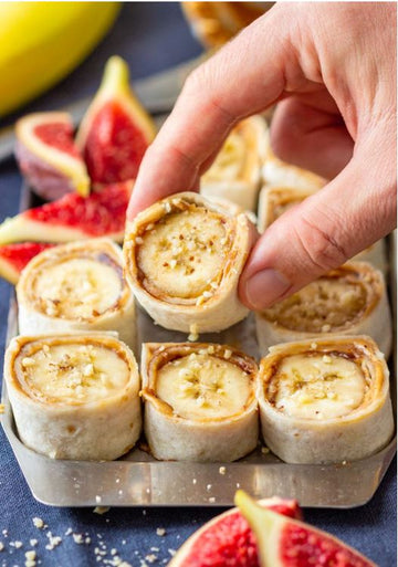 Peanut Butter Banana Roll Ups (M)