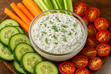 Creamy Almond Pulp Spinach Dip