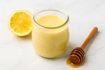 Honey Lemon Almond Pulp Dressing
