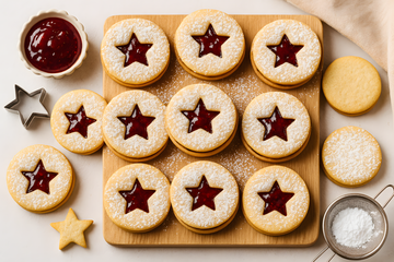 Linzer Cookies