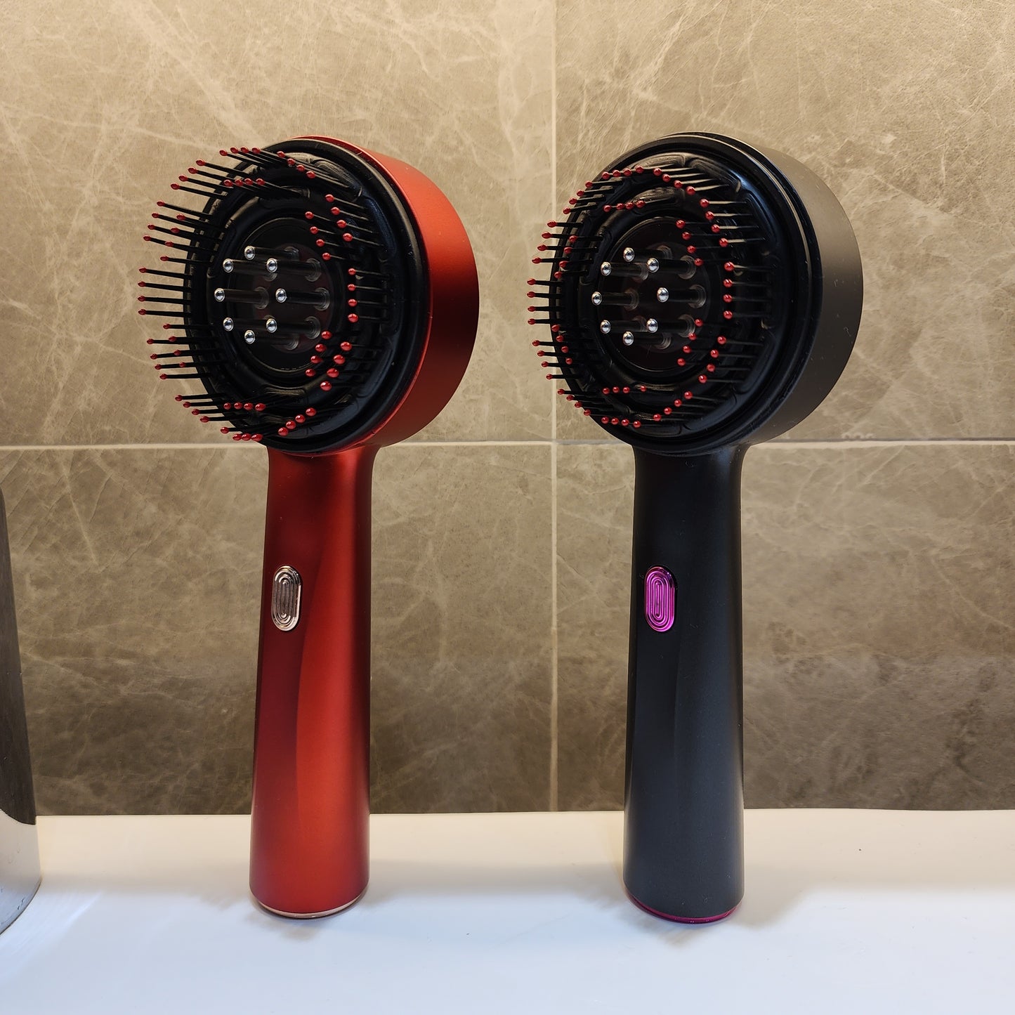 Nohlas Scalp Massager Brush with Red Light Therapy