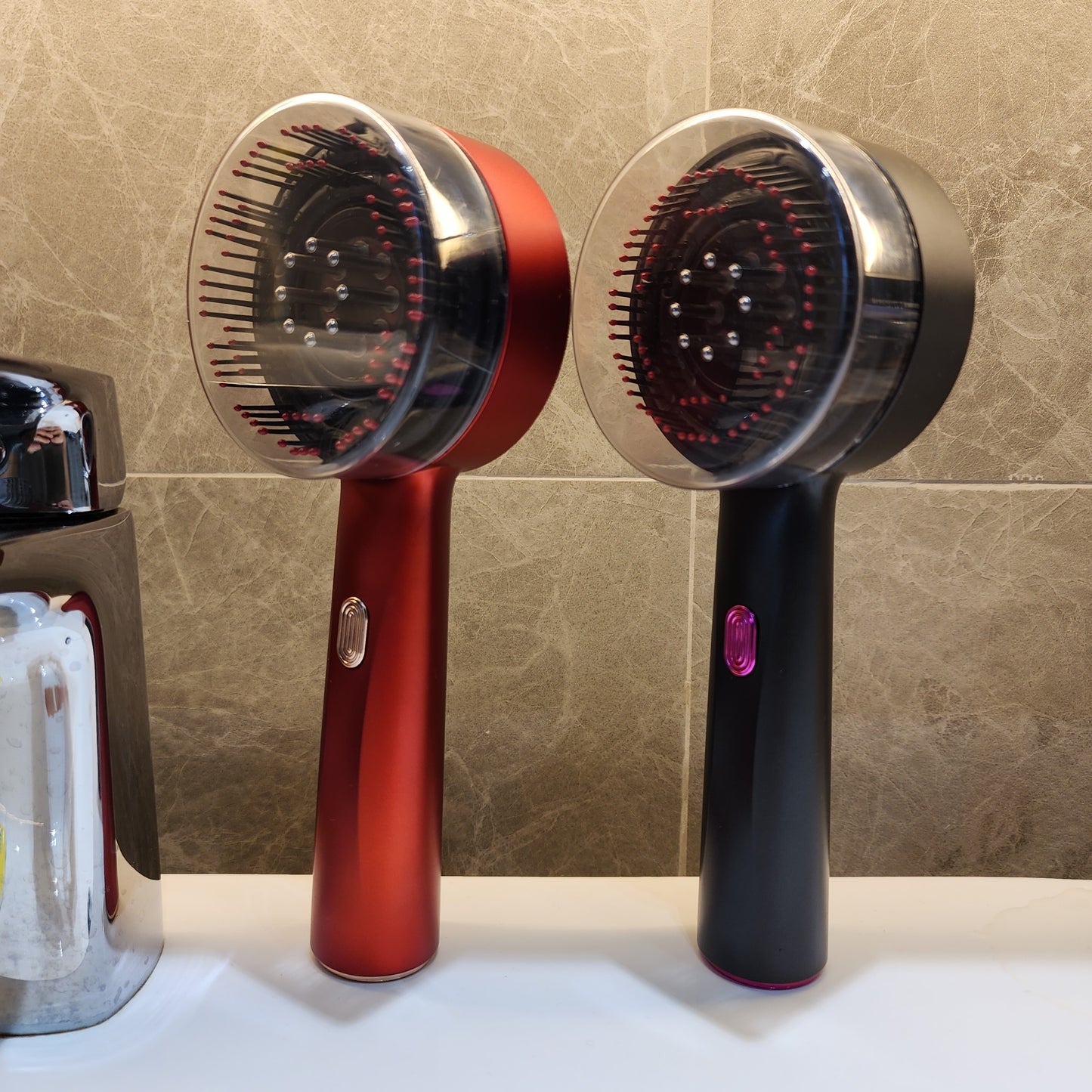 Nohlas Scalp Massager Brush with Red Light Therapy